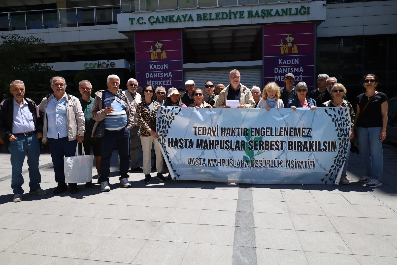 Ankara ve İstanbul’da hasta tutsaklar için eylem