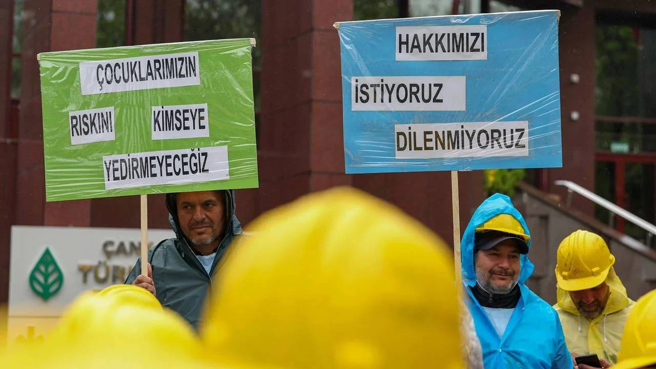 Maden işçilerinin otobüsleri polis baskısıyla iptal edildi