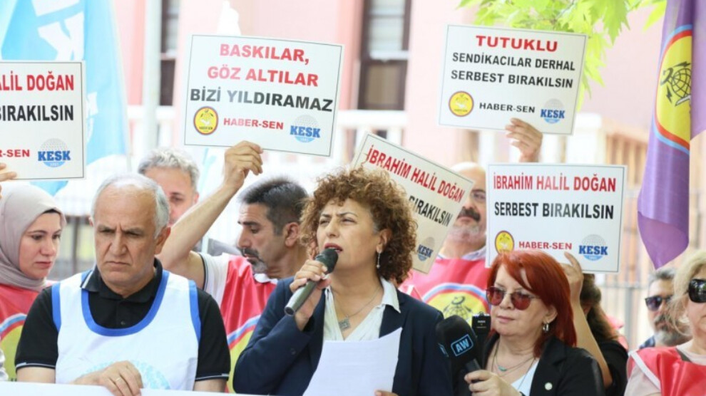 KESK’ten Adalet Bakanlığı önünde çağrı